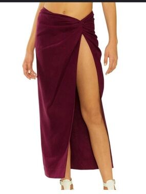 Free People Intimately high slit skirt 
Like new